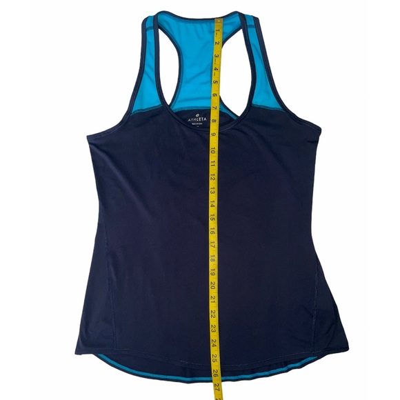ATHLETA Chi Mesh Racerback Tank Top Size M - Picture 7 of 9